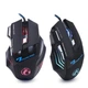 Ігрова миша iMICE USB X7 5500DPI LED Чорна - зображення 2