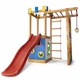 Детский спортивный игровой комплекс Baby Sport SB Babyland №27 Эко Разноцветный 186.5х75х210 см (Babyland-27) - изображение 2