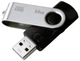 Flash Drives Goodram Goodram Twister 64GB (UTS2-0640K0R11) (6291350) - изображение 1