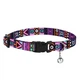 Нашийник Для Кішок BronzeDog Urban Tribal Нейлоновий з Пластикової Пряжкою і Дзвоником Рожевий 10 мм 18-28 см (49/1384) - зображення 3