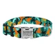Нашийник для Собак BronzeDog Urban Camo Нейлоновий з Металевою Пряжкою та Гравіюванням Зелений 25 мм 35-53 см (34/1365) - зображення 2
