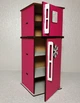 Игрушечная мебель Bigecotoys Холодильник 2 для кукол розовый арт Б29р - изображение 2
