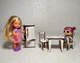 Игрушечная мебель Bigecotoys Набор ”Кухня 1 Мультгерой” (стол, 2 стула, холодильник) для маленьких куколок белый арт Р5б - изображение 4