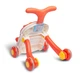 Ходунки-каталка игровой развивающий столик 2 в 1 Caretero Spark Orange - изображение 2
