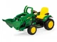 Екскаватор Peg-perego John deer Ground Loader 0068 12 В зелений - зображення 1