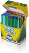 Набор фломастеров Crayola Super Tips Markers, Washable Markers Mаркеров 100 штук (58-5100) - изображение 2