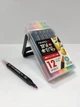 Разноцветные двусторонние фломастеры AIHAO Twin Watercolor Pens 12 шт - изображение 6