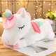 Мягкая игрушка единорог Happy Toys белый 60см - изображение 1