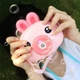 Детский фотоаппарат-генератор для мыльных пузырей Bubble Camera Заяц розовый - изображение 2