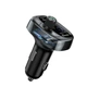 FM-трансмиттер Baseus T-Typed MP3 Car Charger S-09 2USB 3.4A Серебристый (CCALL-TM0A) - изображение 2