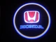 ​Підсвічування дверей авто з логотипом автомобіля HONDA red (универсальна - врізна) G4 5вт LED LOGО - зображення 1