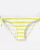Купальник La Redoute XS жовто-білий смугастий 815-3914 - изображение 3