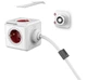 Сетевой удлинитель Allocacoc PowerCube Extended 3m, RED (1307/DEEXPC) - изображение 4