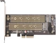 Плата расширения Frime PCI-E x4 to M.2 (B & M Key) NVMe (ECF-PCIEtoSSD002.LP) - изображение 1