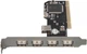 Плата розширення Frime PCI to USB2.0 (4 + 1 порти) NEC720201 (ECF-PCItoUSB002) - зображення 5