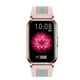 Умные смарт-часы Smart Watch Н76 Plus с тонометром, пульсометром, измерением кислорода в крови, полноразмерным дисплеем 1.54 дюйма, розово-золотой (H7624386) - изображение 4