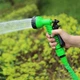Садовый Шланг Magic Hose для полива саморастягивающийся с водным распылителем 7 режимов 75 м Зелёный - изображение 3
