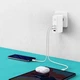Блок питания Baseus GaN 120W Quick Charger 4.0/PD 3.0 + кабель USB-C 100W для MacBook/Huawei/Samsung/Asus/Google/Lenovo white - изображение 6