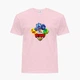 Детская футболка Бравл Старс (Brawl Stars) (25186-1702) 104-110 см Хлопок Розовый - изображение 1