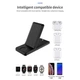 Беспроводная док-станция Fast Charger 3в1 для iPhone/Samsung/Apple Watch/AirPods черный - изображение 4