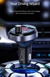 FM-модулятор Usams Bluetooth 2USB, 2.1A - зображення 5