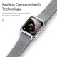 Ремінець з захисним чохлом Usams для Apple watch SE/6/5/4/3 38/40mm Silver - зображення 3