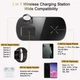 Беспроводная док-станция Fast Charge 3в1 для iPhone/Samsung/Xiaomi/Apple Watch/AirPods - изображение 3