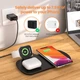 Беспроводная док-станция Fast Charge 3в1 для iPhone/Samsung/Xiaomi/Apple Watch/AirPods - изображение 10
