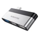 USB-хаб Borofone USB-C на USB для Windows|Mac OS - зображення 8