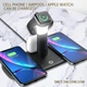 Док-станция Fast Charge 5в1 с ночником для iPhone/ Android/Apple Watch/ AirPods Black - изображение 4