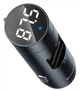 FM-модулятор Baseus Bluetooth 5.0 Wireless MP3 2xUSB 3.1A Black - изображение 5