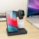 Беспроводная док-станция Fast Charge 3в1 для iPhone/Samsung/Apple Watch/AirPods 1/2/Pro - изображение 3