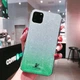 Чохол Swarovski для Apple iPhone 11 Pro Max white-green - зображення 2