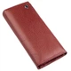 Женский кожаный кошелек 18,5х9 см ST Leather Бордовый (2000001554630) - изображение 1