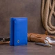 Женский кожаный кошелек 12х7,5х2,5 см ST Leather Синий (2000001555842) - изображение 8