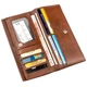 Кошелек-визитница на кнопке ST Leather 18952 Коричневый (139706) - изображение 4