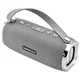 Колонка портативна Bluetooth Hopestar H24 Original 10W Silver сіра - зображення 2