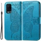 Чохол UniCase Butterfly Pattern для OPPO A54 - Blue - зображення 2