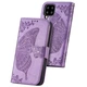 Чехол-книжка с рисунком UniCase Butterfly Pattern для Samsung Galaxy A22 (A225) / M22 (M225) - Light Purple - изображение 3