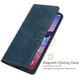 Чохол Deexe Core Wallet для ZTE Blade V2020 Smart - Blue - зображення 6