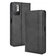 Чохол-книжка Deexe Retro Style для Xiaomi Redmi Note 10 5G / Poco M3 Pro - Black - зображення 1
