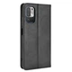 Чохол-книжка Deexe Retro Style для Xiaomi Redmi Note 10 5G / Poco M3 Pro - Black - зображення 3