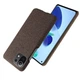 Захисний чохол KSQ Cloth Style для Xiaomi Mi 11 Lite / 11 Lite NE - Coffee - зображення 3