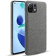 Защитный чехол KSQ Cloth Style для Xiaomi Mi 11 Lite / 11 Lite NE - Dark Grey - изображение 1