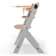Стульчик для кормления Kinderkraft Enock Gray Wood - изображение 8