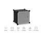 Шкаф складной пластиковый Storage Cabinet MP-39-61 розовый (Sv-TV10024) - зображення 3