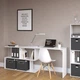 Стіл комп'ютерний кутовий Forte Alma 1200x770x500 Білий - зображення 1