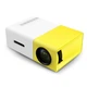 Мини проектор портативный мультимедийный с динамиком Led Projector YG300 Mini Yellow - изображение 1