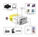 Мини проектор портативный мультимедийный с динамиком Led Projector YG300 Mini Yellow - изображение 5
