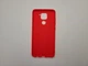 Чехол TPU Matte для Xiaomi Redmi Note 9 бампер красный - изображение 2